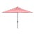 Outdoor UV Resistant Iris Fashion Line 9ft Auto Tilt Umbrella - Red Stripe For Sale