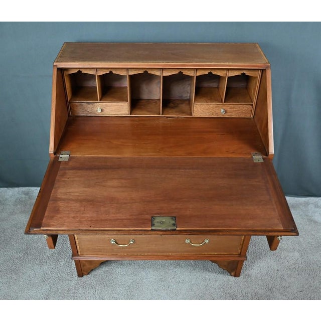 Early 20th Century English Scribe in Mahogany For Sale - Image 12 of 18