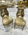 Elevate your home décor with this exquisite French Rococo accent chair. Fully refinished with radiant gold leaf, it...