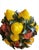 Traditional Vintage Extra Large Lemon Pomegranate Ceramic Italian Majolica Fruit Topiary Table Decor Centerpiece For Sale - Image 3 of 9