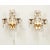 French Early 20th Century Brass & Crystal Sconces - A Pair For Sale - Image 4 of 10