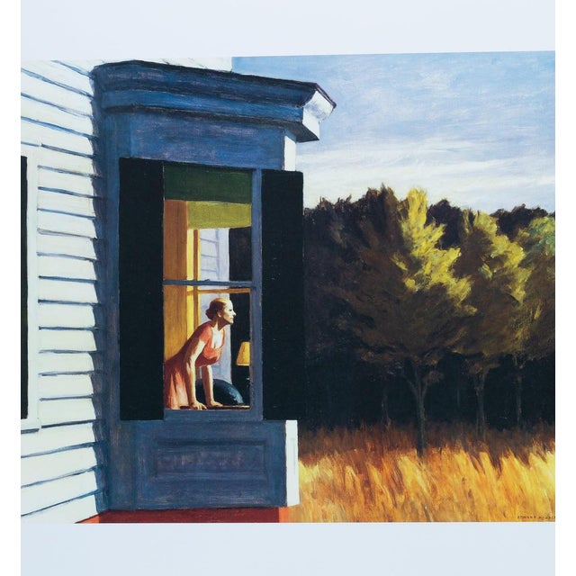 Edward Hopper (1882-1967) Cape Cod Morning Original poster after a 1950 painting by the artist Signed in the plate On...