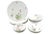 Mid 20th Century Farmhouse Pink Bavarian Dinner Service - Set of 16 For Sale In Chicago - Image 6 of 6