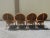 Mid-Century Modern 4 Bamboo Rattan Dining Chairs For Sale - Image 3 of 9