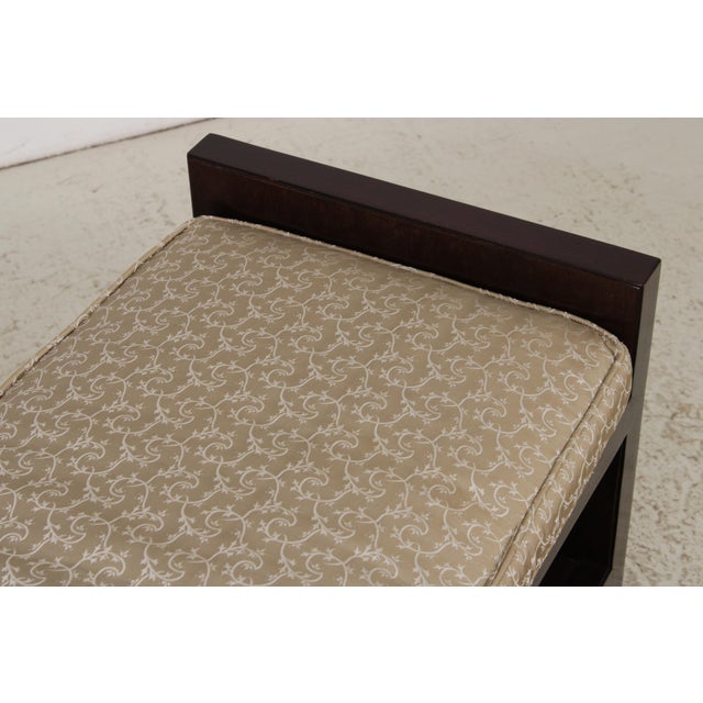 Wood Baker Milling Road Mahogany Window Bench For Sale - Image 7 of 12