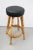 1950s French Rattan and Bamboo Bar Stool, 1950s For Sale - Image 5 of 11