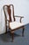 ETHAN ALLEN Georgian Court Collection Traditional Queen Anne Style Splat Back Dining Arm Chair 11-6400A 40.75" High 25.75"...