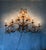 Large vintage Italian seven light wall sconce