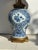 19c. Chinese Blue and White Lamp With Custom Shade For Sale - Image 14 of 18