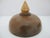 Vintage 1976 Hand Turned Wood Geometric Circular Box With Dome Lid For Sale In Portland, OR - Image 6 of 10