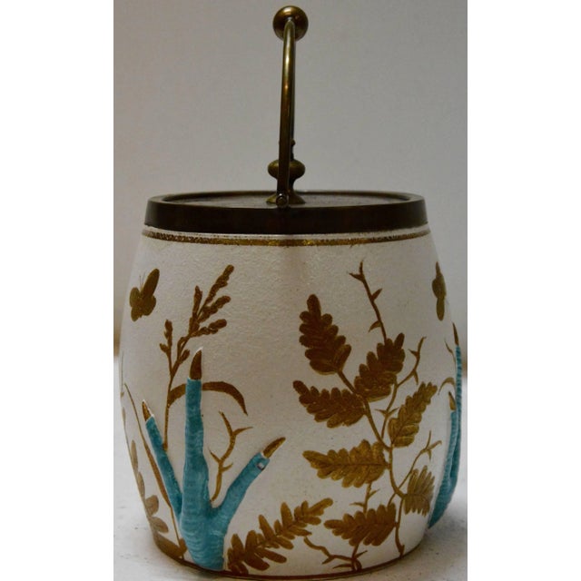 19th Century Biscuit Jar With Crow Claws For Sale - Image 4 of 11