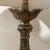 Original Art Deco Bronze & Brass Table Lamp Gold Hand Painted Tone c.1940 For Sale In Chicago - Image 6 of 12