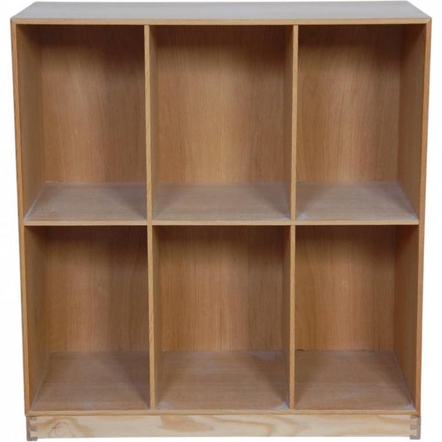 Deep Bookcase in Oak by Mogens Koch, 1980s For Sale - Image 13 of 13