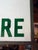 Large Vintage "George's Music Store" Commercial Hanging Sign For Sale In Chicago - Image 6 of 12