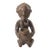 Early 20th Century Luba Seated Female Bowl Bearer For Sale