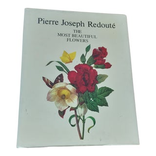 Late 20th Century First Edition "Pierre Joseph Redoute the Most Beautiful Flowers" Book For Sale