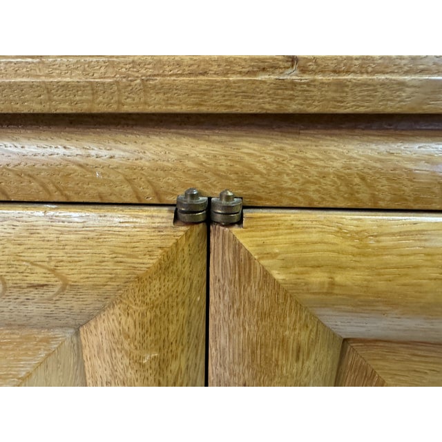 French Art Deco Oak Sideboard, 1930s For Sale - Image 16 of 18