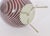 Metal Dino Martens for Aureliano Toso Cranberry Swirl "Egg" Table Lamp on Tripod Base For Sale - Image 7 of 11