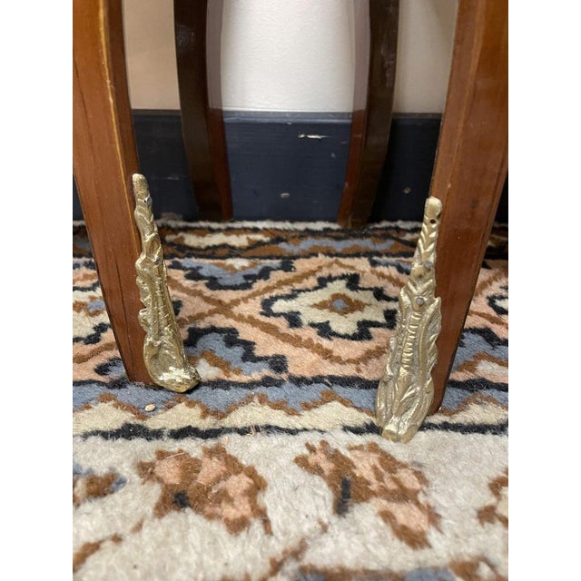 Fabulous Marquetry Inlay Nightstands, Set of 2 For Sale - Image 4 of 5