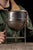 Vintage jacketed kettle salesman sample. Being under 10 inches tall makes this stainless steel salesman sample much easier...