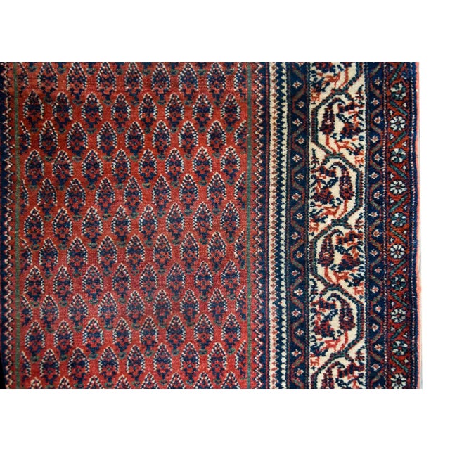 Textile Early 20th Century Persian Seraband Rug For Sale - Image 7 of 13