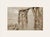 Early 1900's Antique French Mixed Media Drawing on Paper of Dock With Mat, by French Artist Edouard Pannetier For Sale