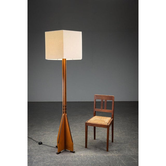 Amsterdam School Standing Lamp, 1930s For Sale - Image 9 of 11