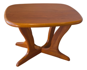 Danish Teak Side Table from Burchardt-Nielsen, 1970s