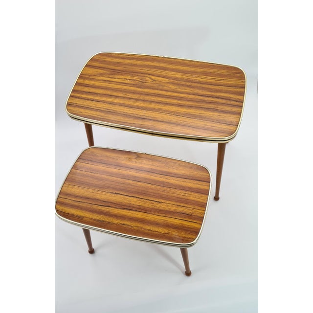 Vintage Nesting Tables, 1960s, Set of 2 For Sale - Image 6 of 10