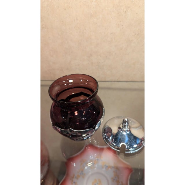 Cambridge Glass Company 1930s Art Deco Farberware and Cambridge Glass Trivet For Sale - Image 4 of 4