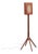 1950s Teak Floor Speaker on Tripod Base For Sale