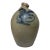 Antique Blue Salt Glazed Decorated Stoneware Jug by Cowden & Wilcox Harrisburg, Pennsylvania For Sale