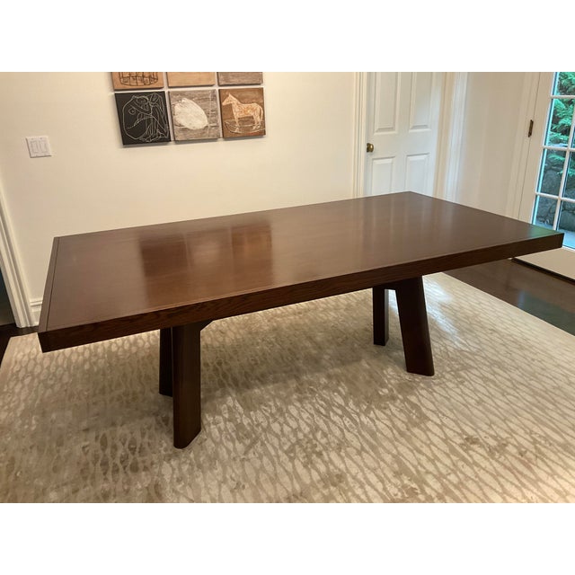 ROOM Prouve Walnut Expandable Dining Table (With 2 Leaves) by Room Furniture For Sale - Image 4 of 14