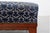 Wood 20th Century Art Deco Upholstered Ottoman with Sabre Legs, France, 1950s For Sale - Image 7 of 11