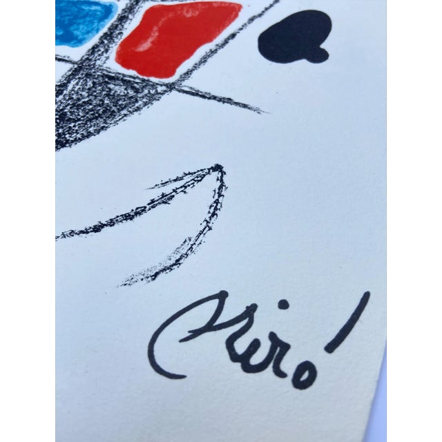 Modern Joan Miró, Maravillas con variaciones No.3, 1975, Lithograph For Sale - Image 3 of 6