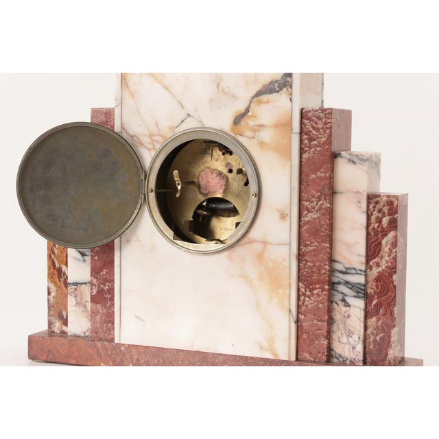 Black Table Clock by Leon Hatot for Ato, France, 1925 For Sale - Image 8 of 17