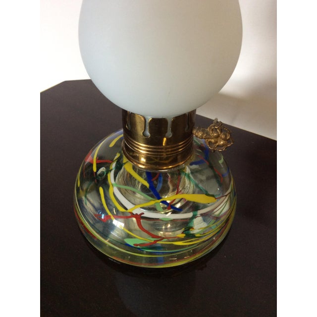 Gold Table Lamp by Dino Martens for Toso Aureliano For Sale - Image 8 of 11