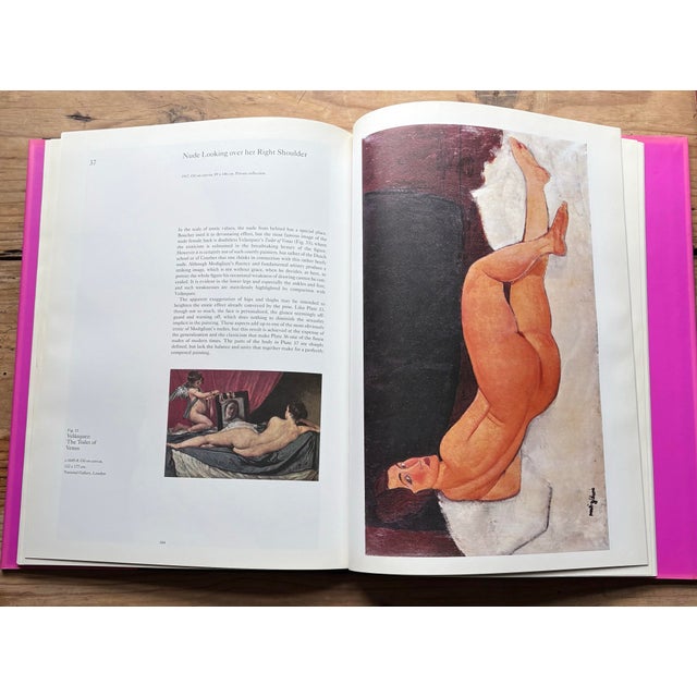 Late 20th Century Modigliani Art Book by Douglas Hall – Phaidon Colour Library, Pink Cover For Sale - Image 5 of 10