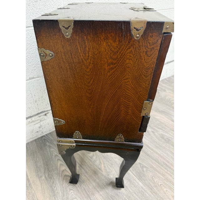 Vintage Korean Bandaji Style Chest Cabinet For Sale - Image 9 of 13
