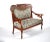 19th Century Mahogany Wood Frame Inlay Marquetry Top Settee / Sofa For Sale In New York - Image 6 of 10