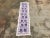 Traditional Blue Crochet Suzani Handmade Table Runner For Sale - Image 3 of 8