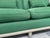 Custom Carved Oak & Green Linen Sofa by Steven Gambrel For Sale - Image 12 of 18