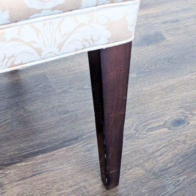 Mitchell Gold + Bob Williams Upholstered High Back Arm Chair For Sale - Image 10 of 11