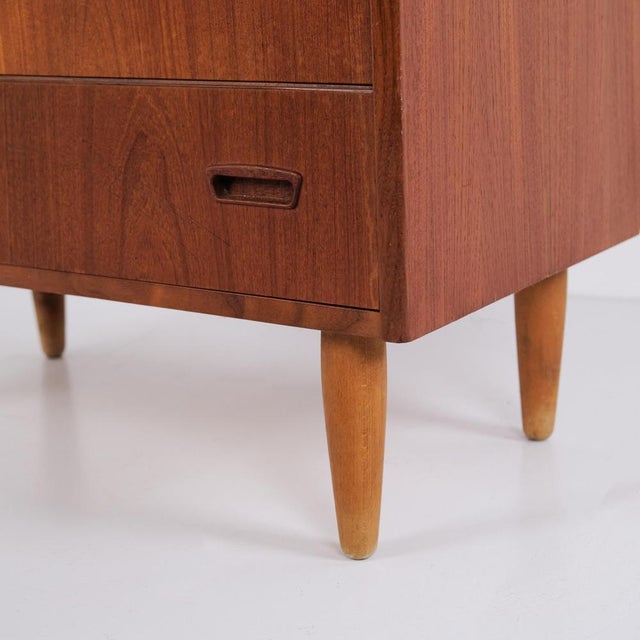 Danish Teak Chest of Drawers with Seven Drawers, 1960s For Sale - Image 9 of 10