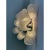 2020s Modern Mazzega-Style “Selle” Murano Glass Wall Sconces With Diamond-Cut Transparency — Set of Four For Sale - Image 5 of 11
