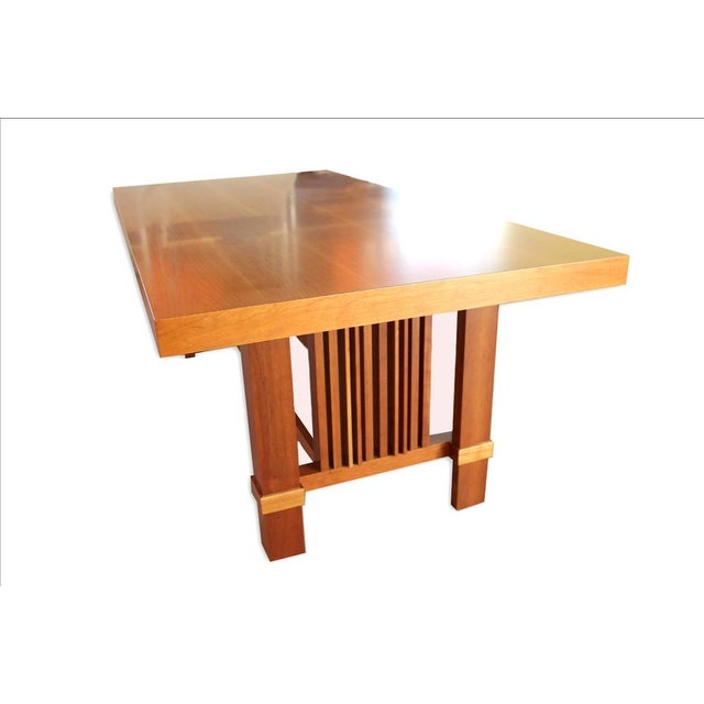 Dining Set by Frank Lloyd Wright, Set of 5 For Sale - Image 14 of 15