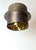 Brown German Brass Architectural Ceiling Light Lamp, 1960s For Sale - Image 8 of 18