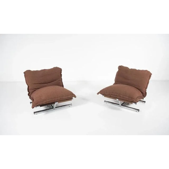 Set of Mid-Century Modern Farfalle Chairs by Roberto Lucci & Paolo Orlandini, 1960 For Sale - Image 13 of 14