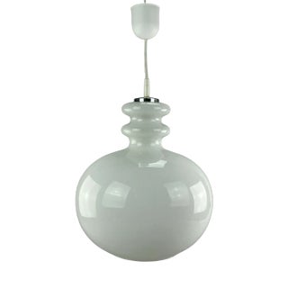 Large Mid-Century Space Age Ceiling Pendant in Glass from Peill & Putzler, 1960s For Sale