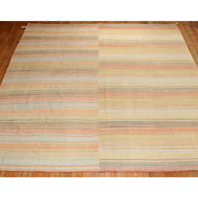 Mid 20th Century Turkish Kilim For Sale - Image 14 of 18